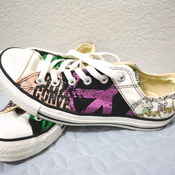 sparkle unicorn converse